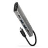 AXAGON HMC-5G21 Wieloportowy hub USB 5in1, 10Gbps, 2x USB-A + 2x USB-C + HDMI 4K/30Hz, PD 60W, 13cm USB-C kabel